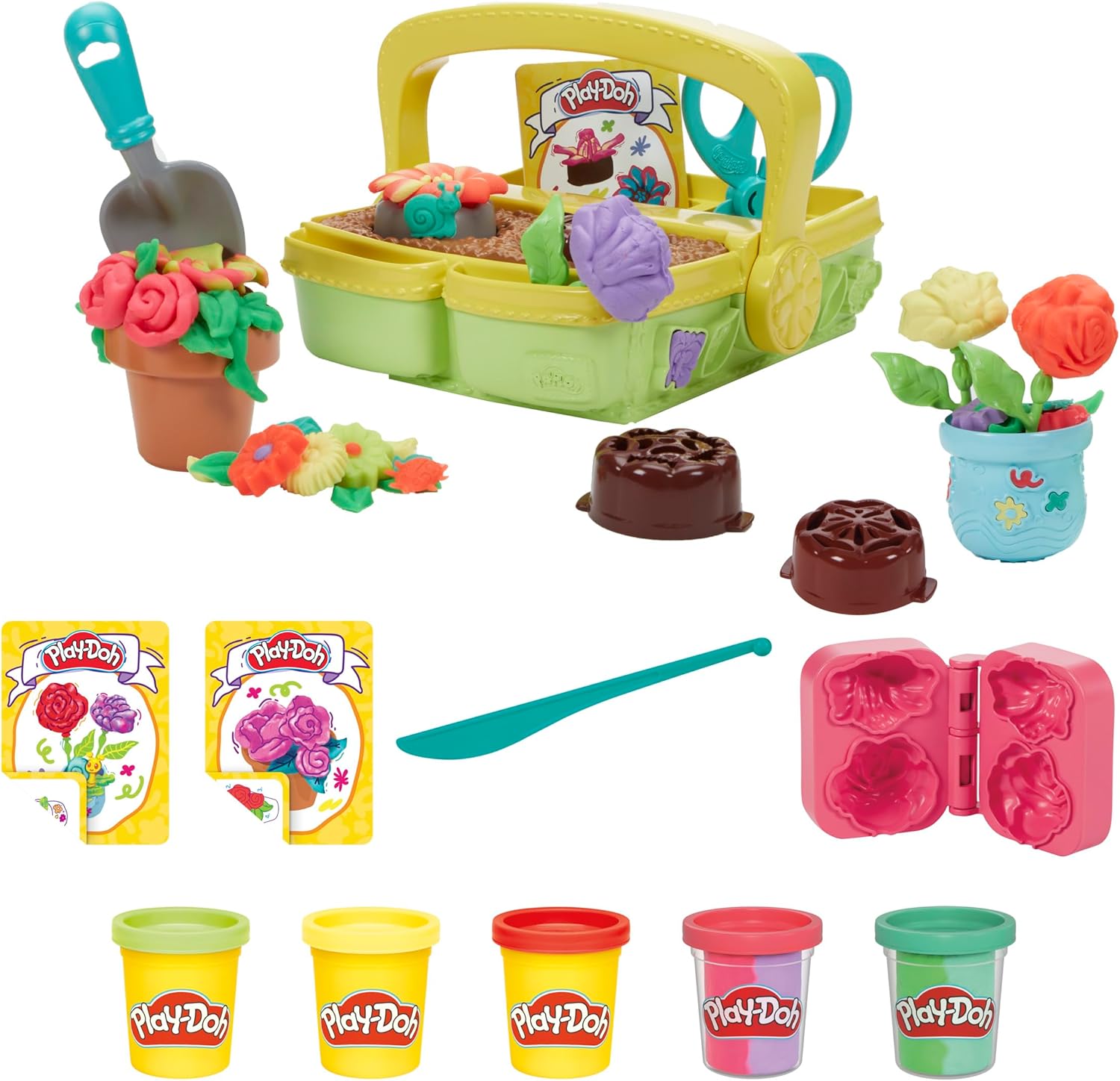 Play-Doh Blooming Flowers Playset