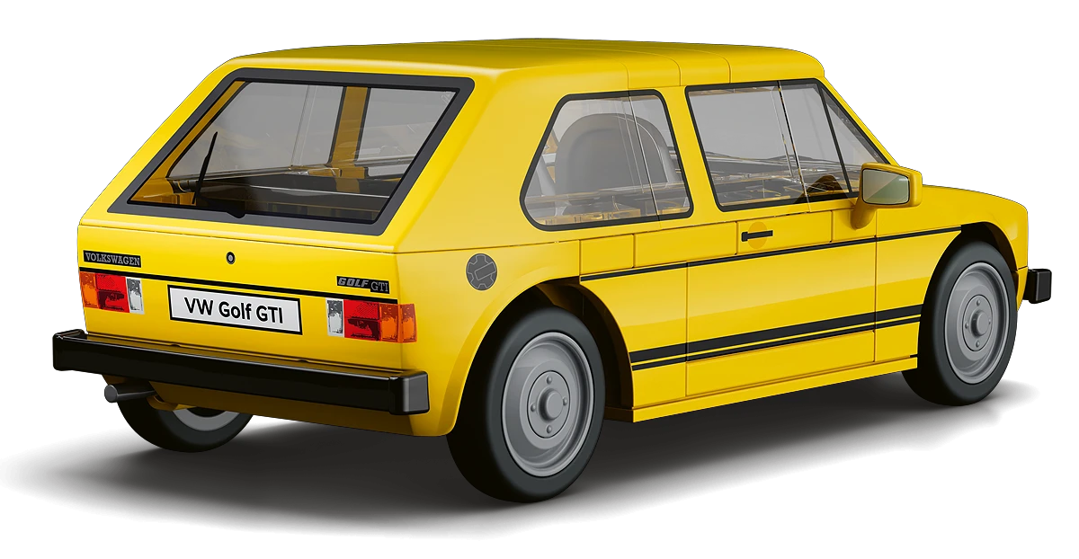 Cobi 24663 Volkswagen Golf GTI Scale Set