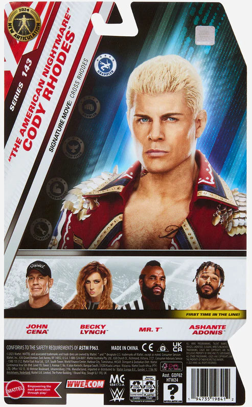 WWE Basic Series 143 Cody Rhodes