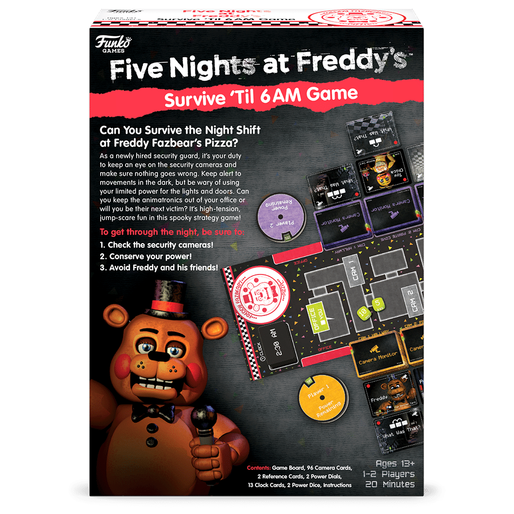 Funko Five Nights at Freddy's - Survive 'Til 6AM Game