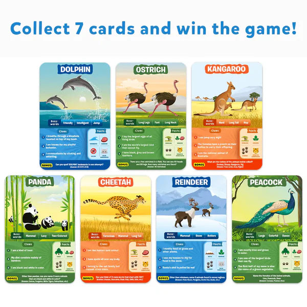 Skillmatics Guess in 10 Animals of the World