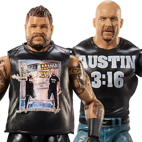 WWE Main Event Twin Pack "Stone Cold" Steve Austin vs Kevin Owens