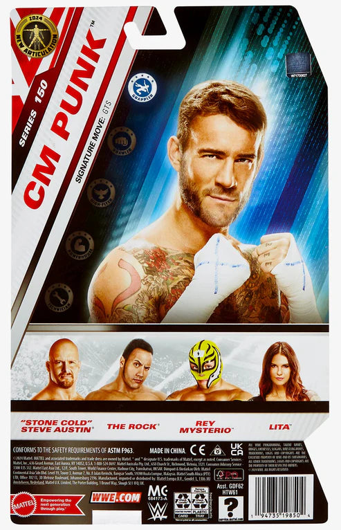 WWE Main Event Series 150 Cm Punk