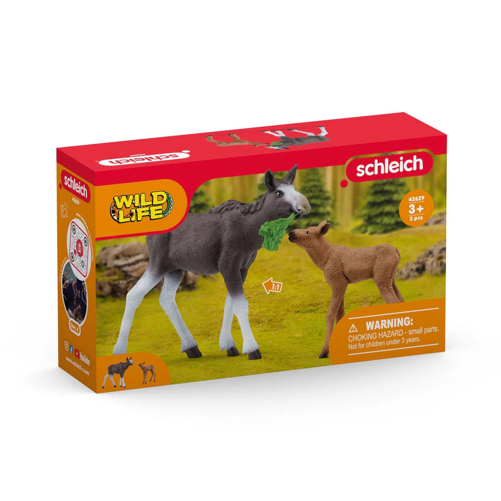 Schleich Moose Family Boxed Set