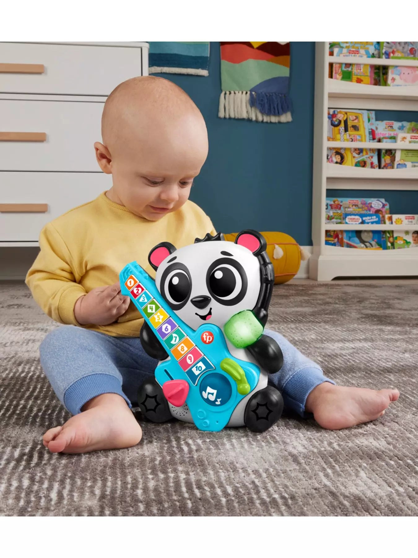 Fisher-Price Link Squad Jam & Count Panda