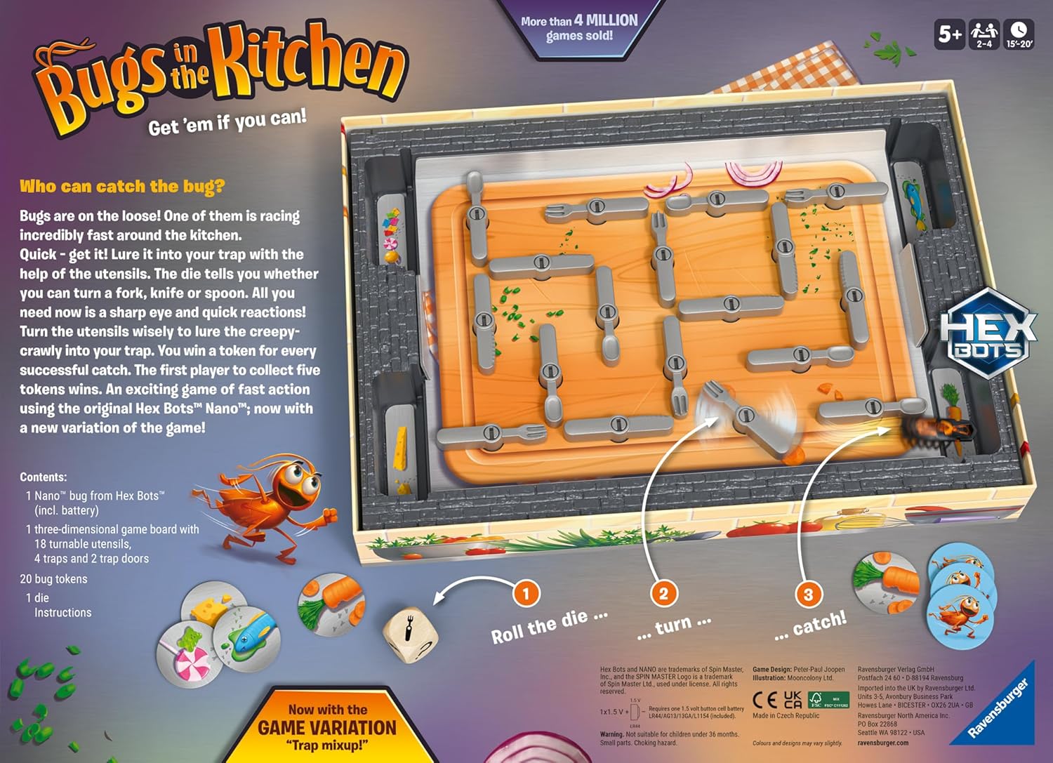 Bugs in the Kitchen Game