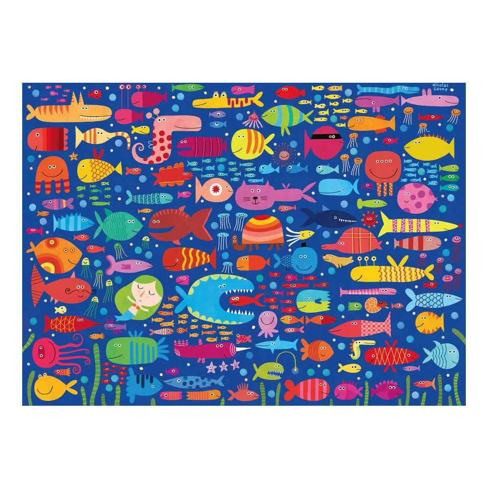 Funny Fish Friends 200 Piece Jijsaw Puzzle