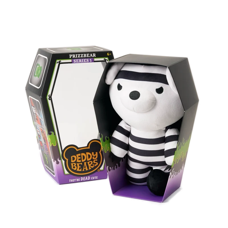 Deddy Bears Prizzbear 12" Coffin Plush