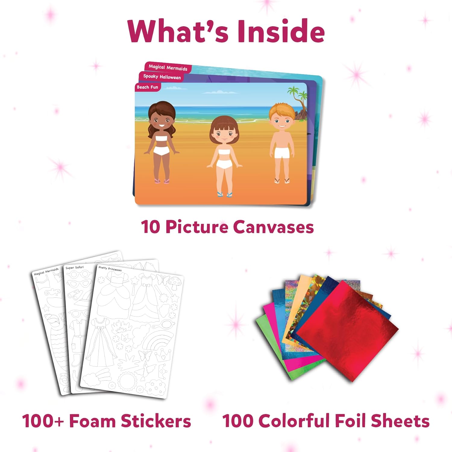 Skillmatics Foil Art - Dress Up Set