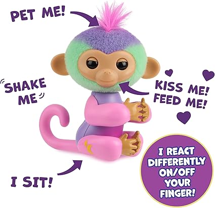 Fingerlings Magic Mood Monkey Norah Electronic Pet