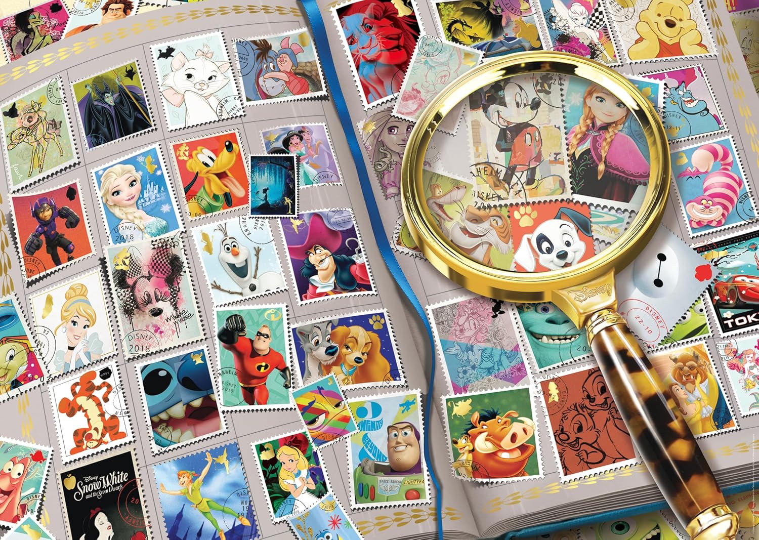 Disney 2x 1000 Piece Jigsaw Puzzle Set