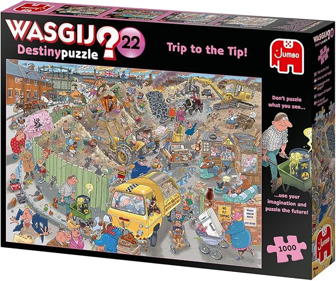 Wasgij Destiny Puzzle - Trip To The Tip! 1000 Piece