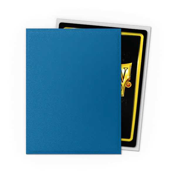 Dragon Shield - Dual Matte Standard Size Sleeves 100pk - Limited Edition Special Blue Silver