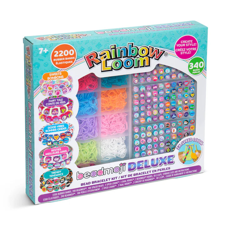 Rainbow Loom Beadmoji Deluxe Bead Bracelet Kit