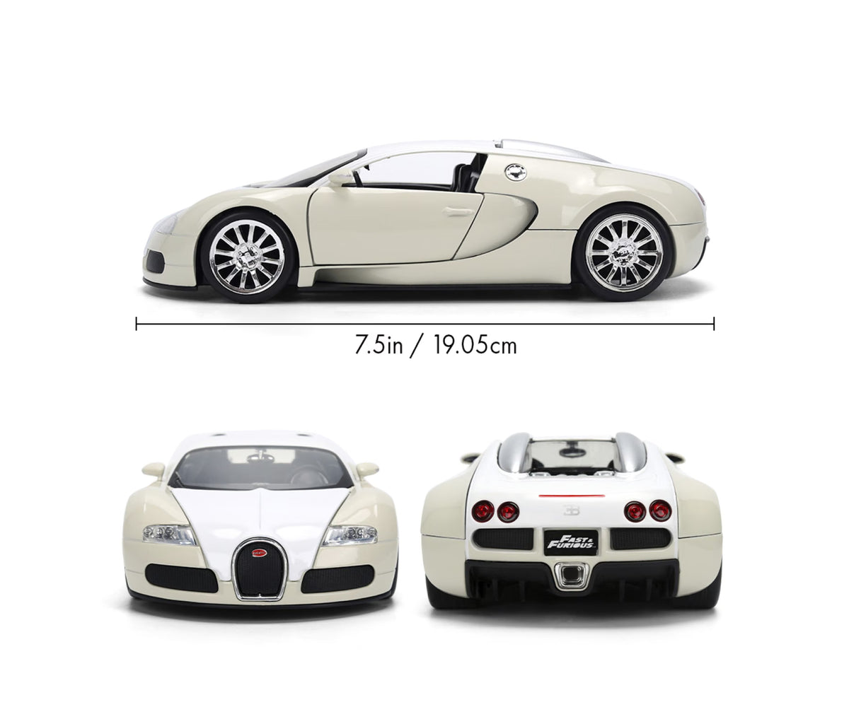 Fast & Furious 2011 Bugatti Veyron 1:24 Scale