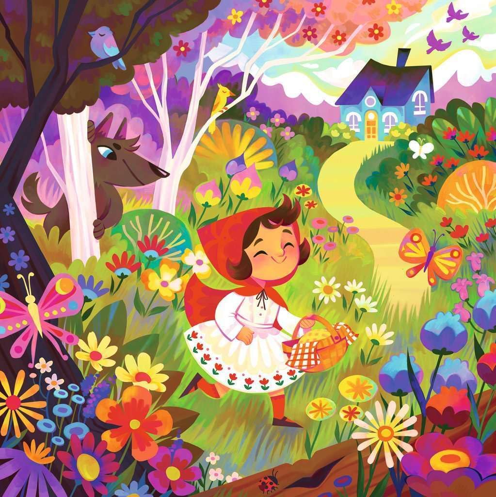 Little Red Riding Hood 64 Piece Jigsaw Puzzle