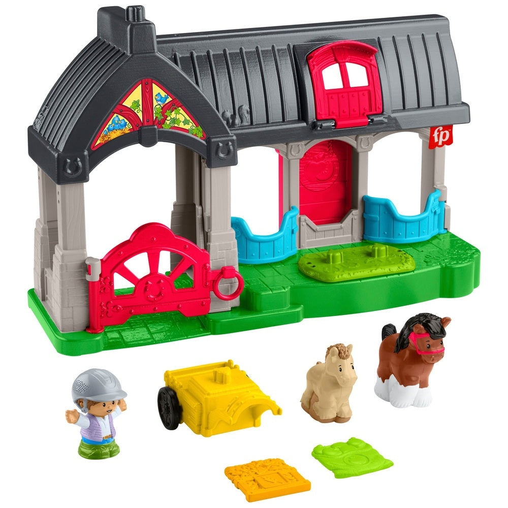 Fisher Price Little People Friendly Horses Stable