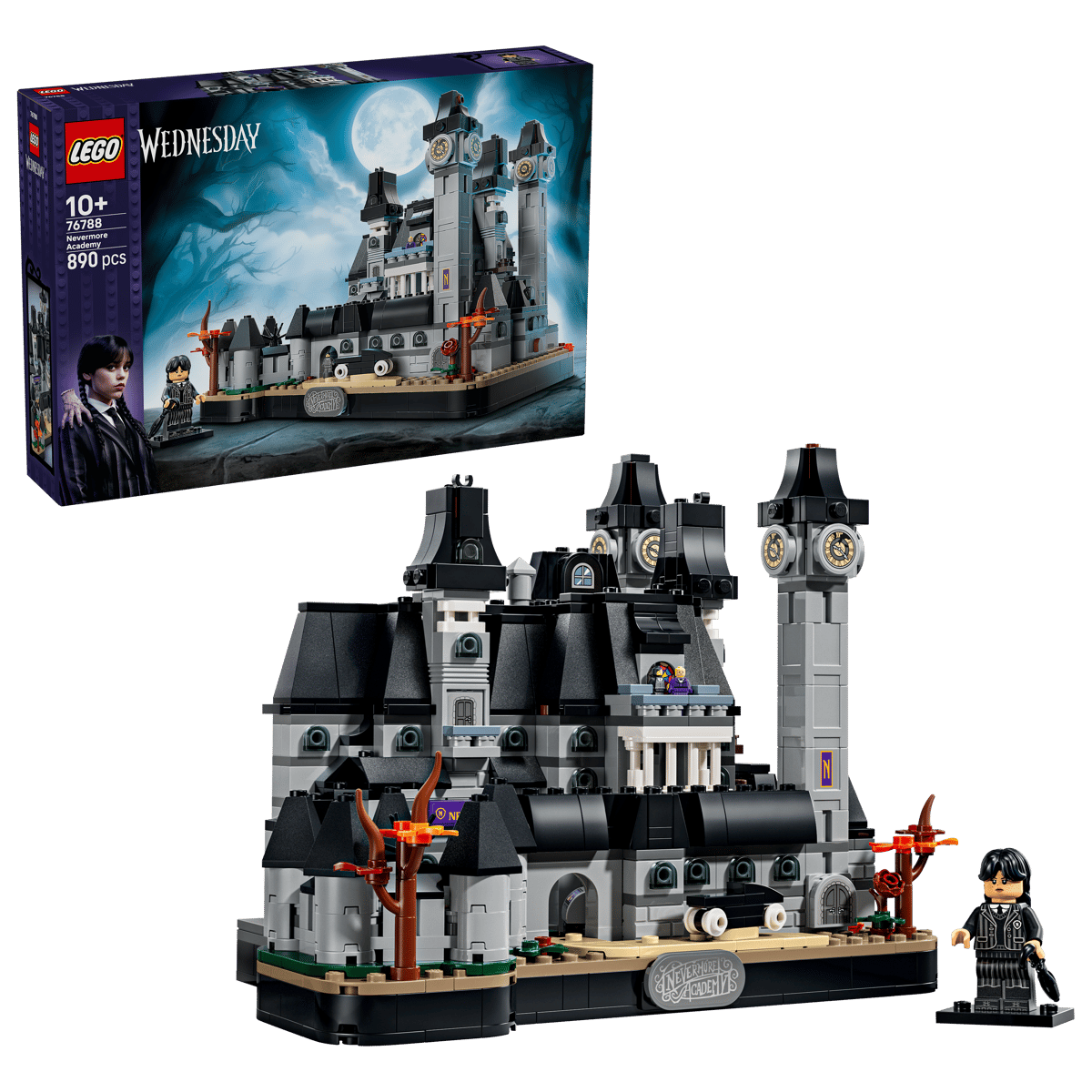 LEGO 76788 Wednesday Nevermore Academy