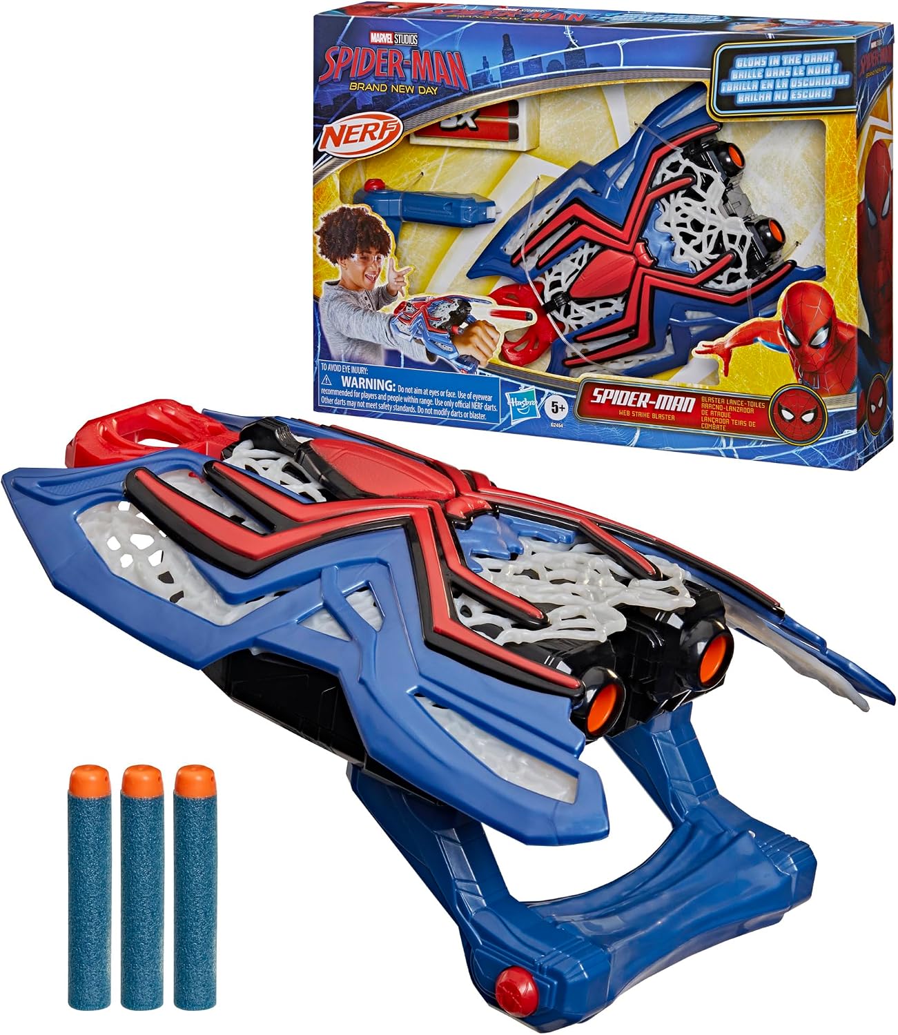 Spider-Man Nerf Web Strike Blaster