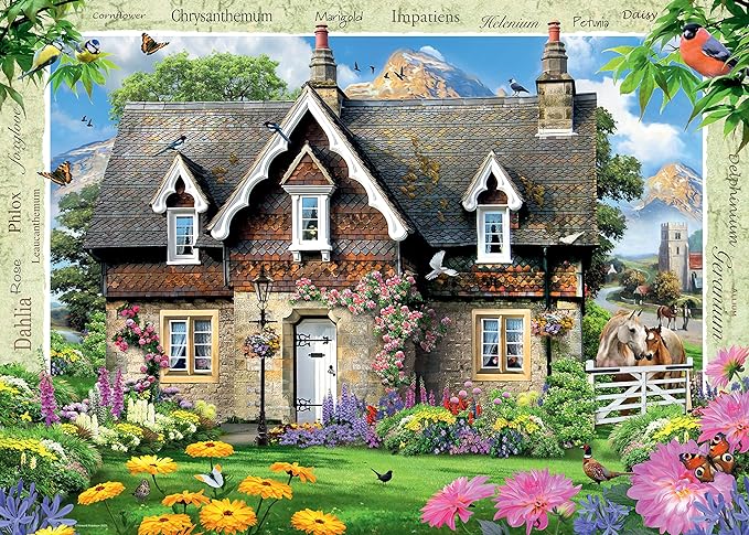 Country Cottage (No15) 1000 Piece Jigsaw