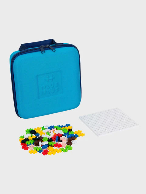 Plus-Plus Blue Travel Case - 100 pcs