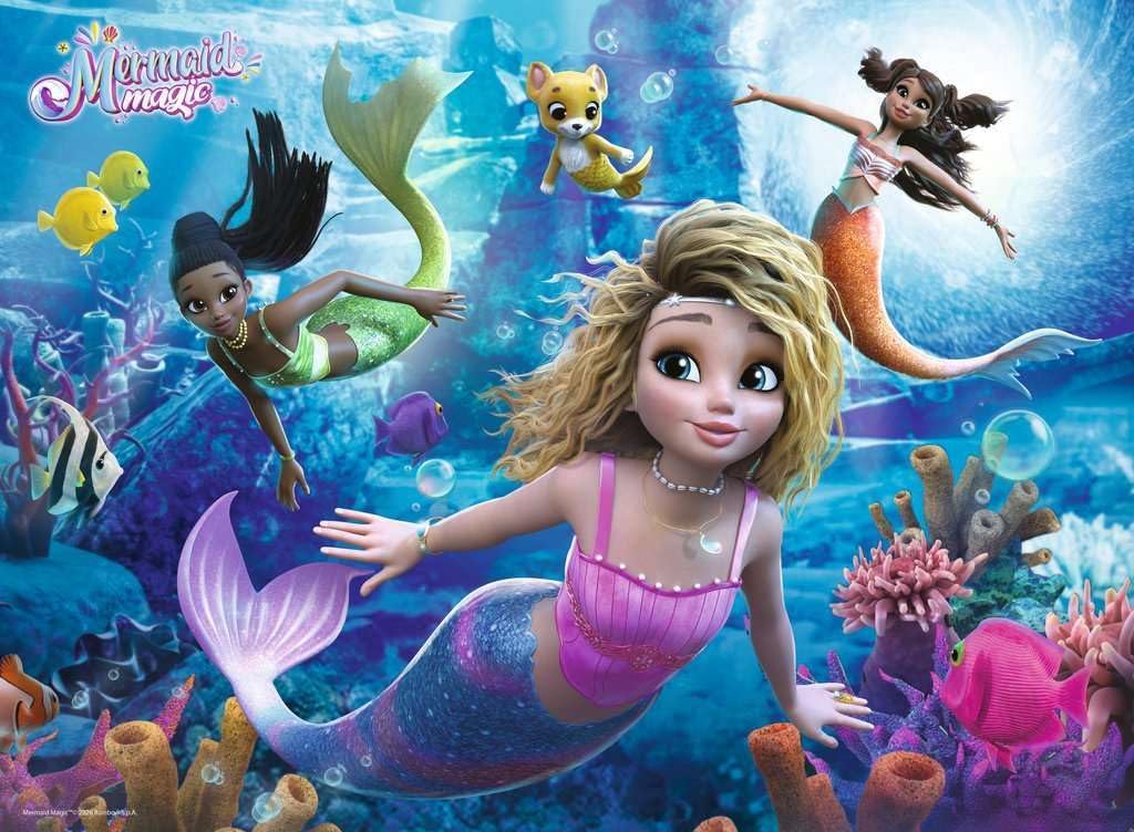 Mermaid Magic 200 Piece XXL Jigsaw Puzzle