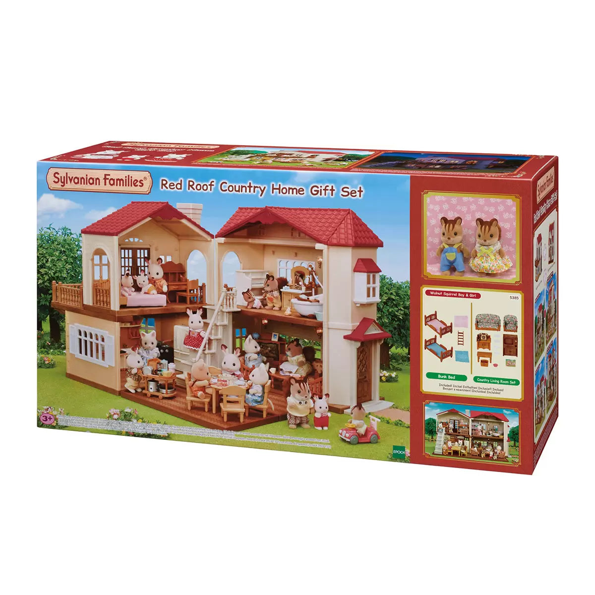 Sylvanian Families New Red Roof Country Home