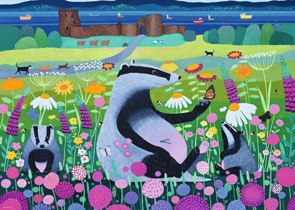 Meadow Mischief 1000 Piece Jigsaw Puzzle