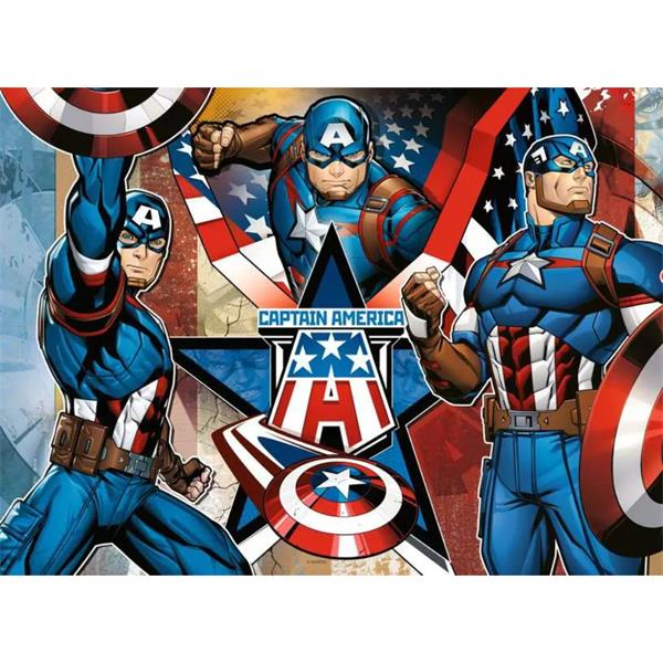 Marvel Captain America 100 Piece Jigsaw Puzzle