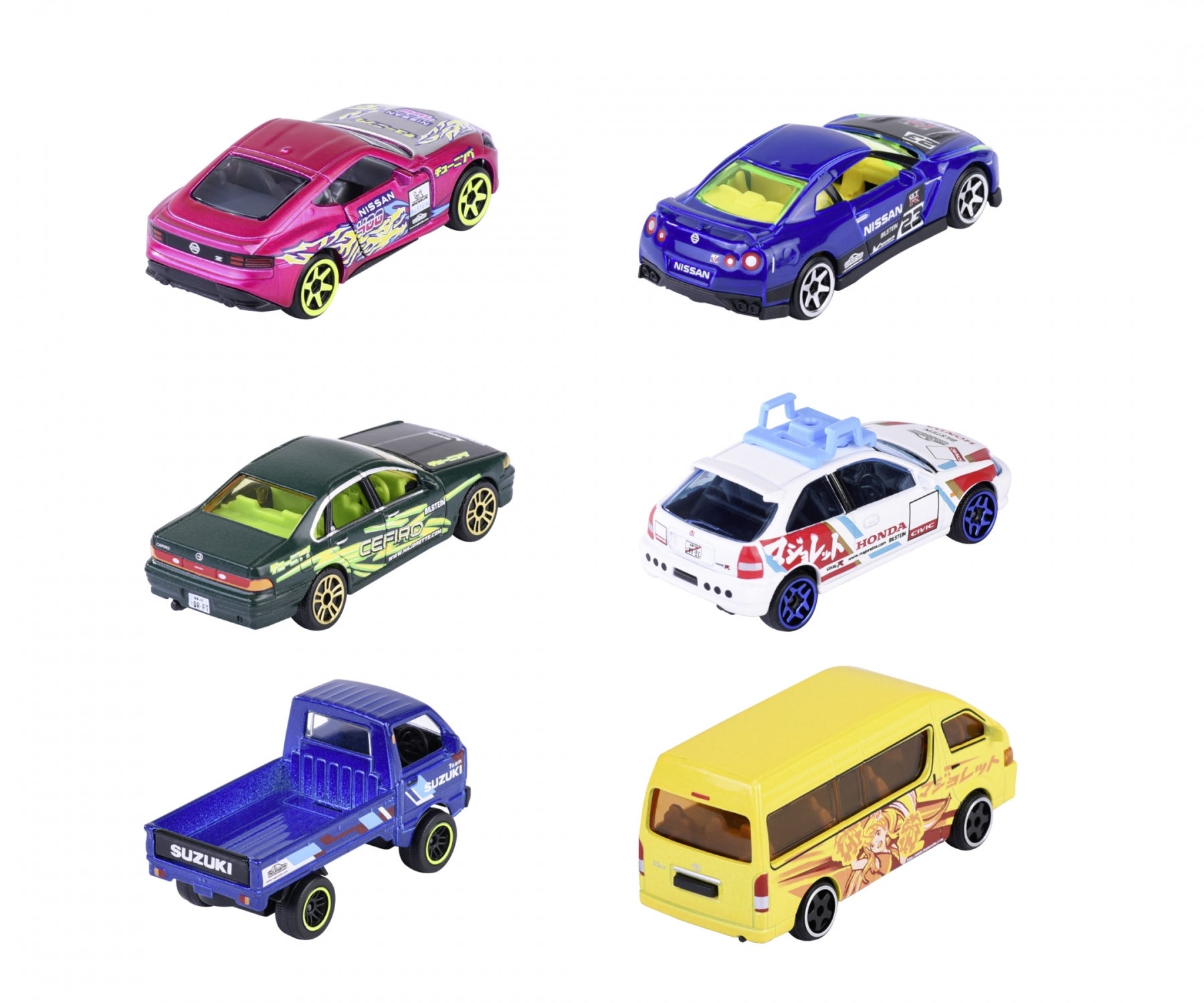 Majorette Japan Series Cars