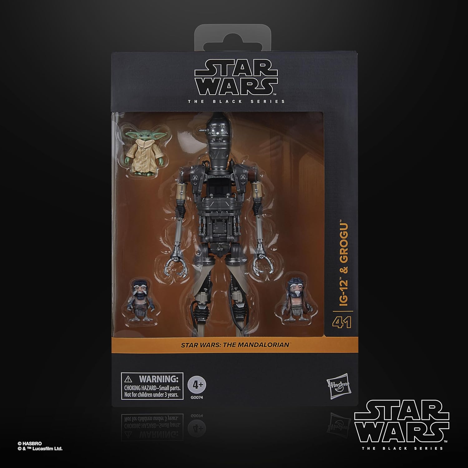 Star Wars The Black Series IG-12 & Grogu Action Figure