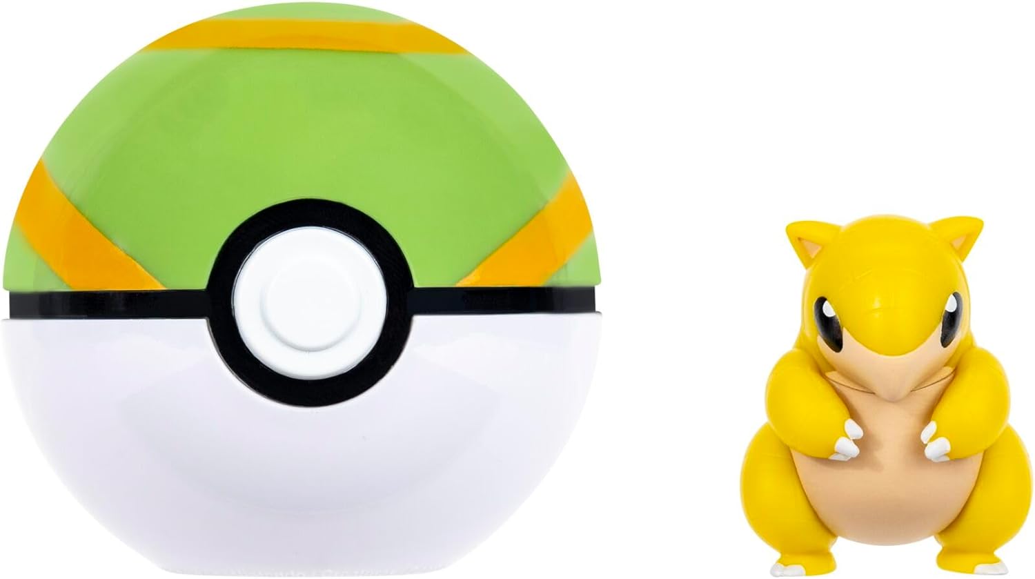 Pokemon Clip N Go Sandshrew & Nest Ball