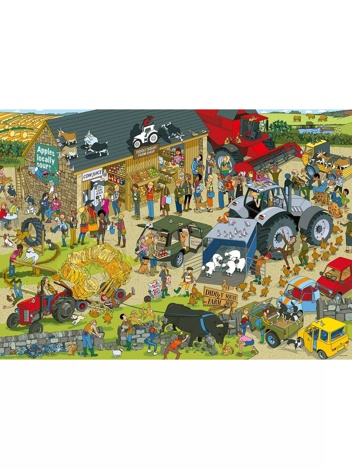 Diddly Squat Farm 1000 piece Jigsaw Puzzle