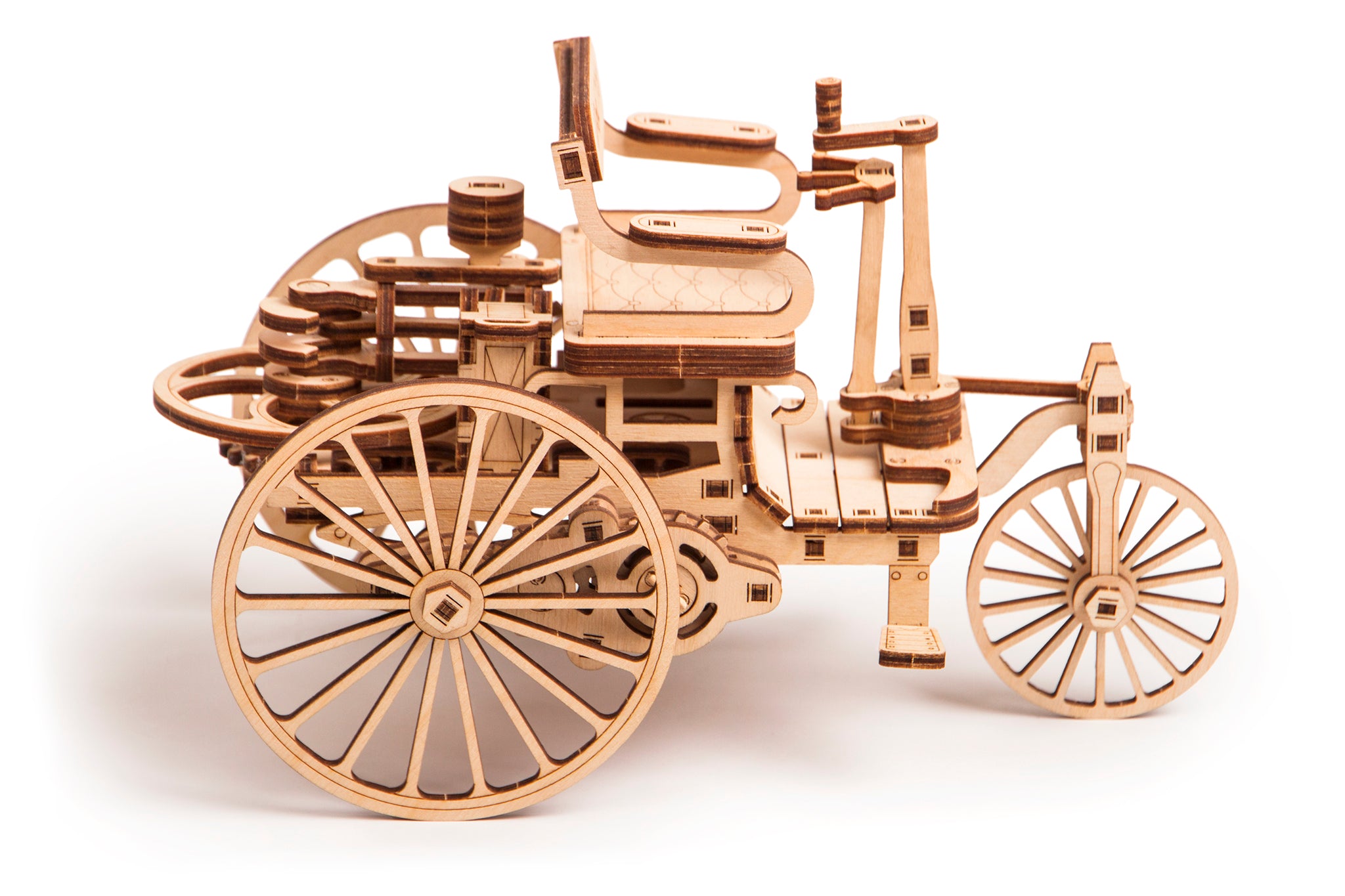Wood Trick First Car 3D Set