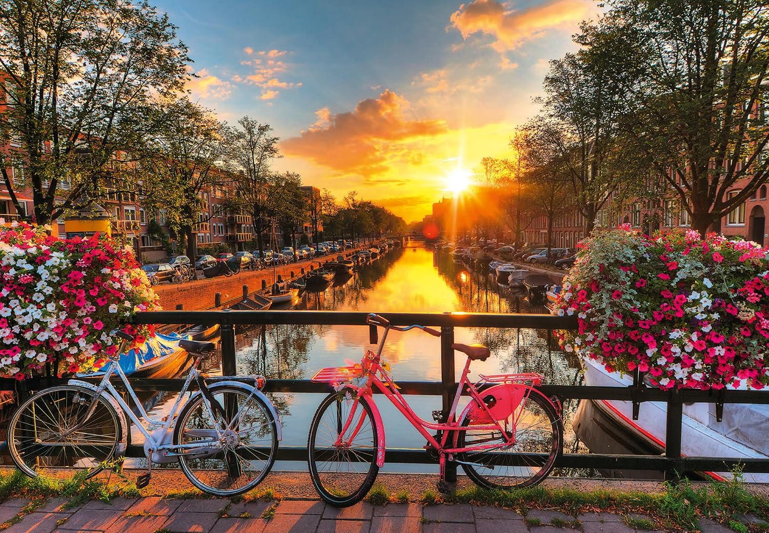 Sunset in Amsterdam 200 XL Piece Jigsaw Puzzle