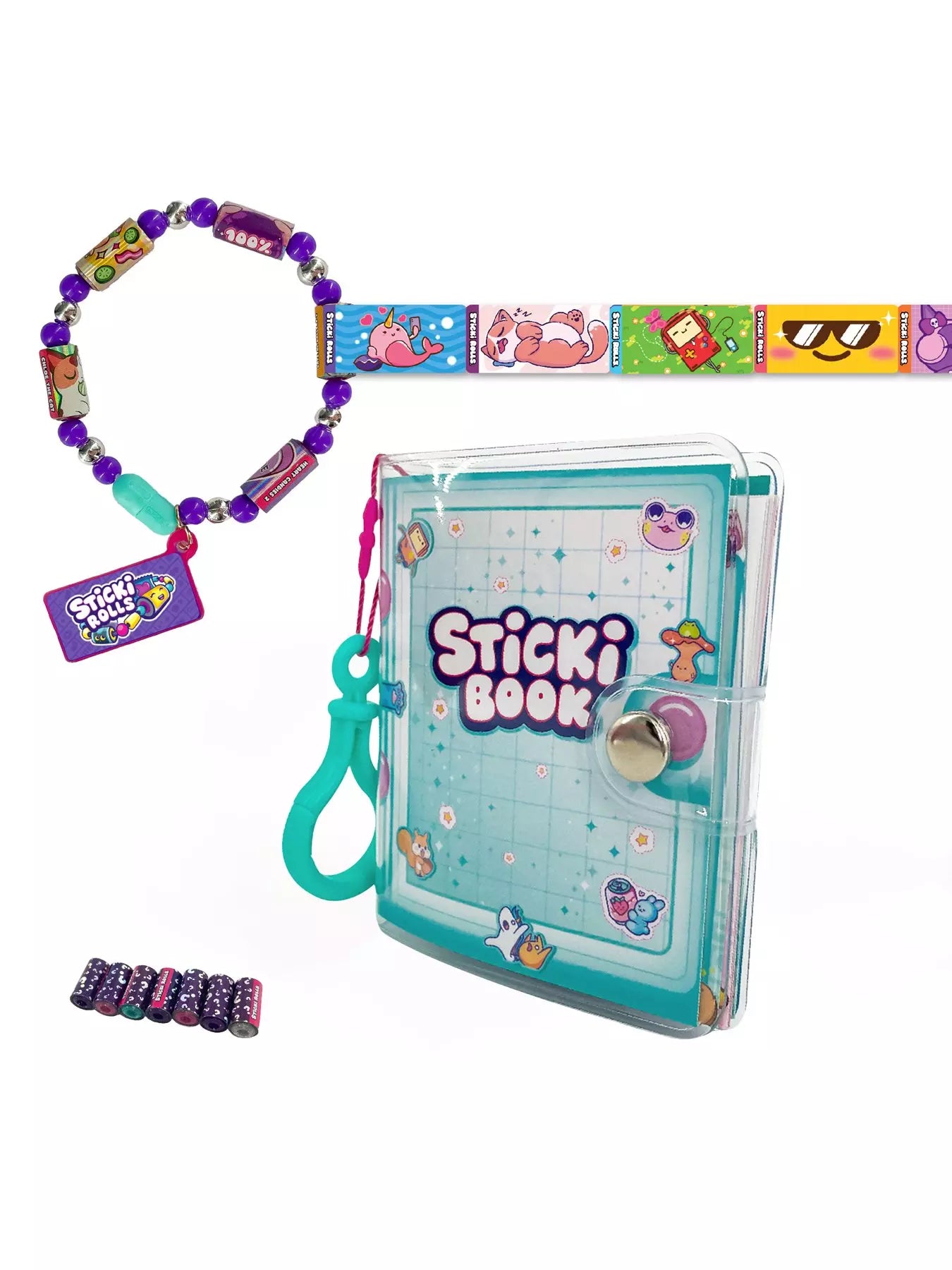 Sticki Rolls Sticki Book