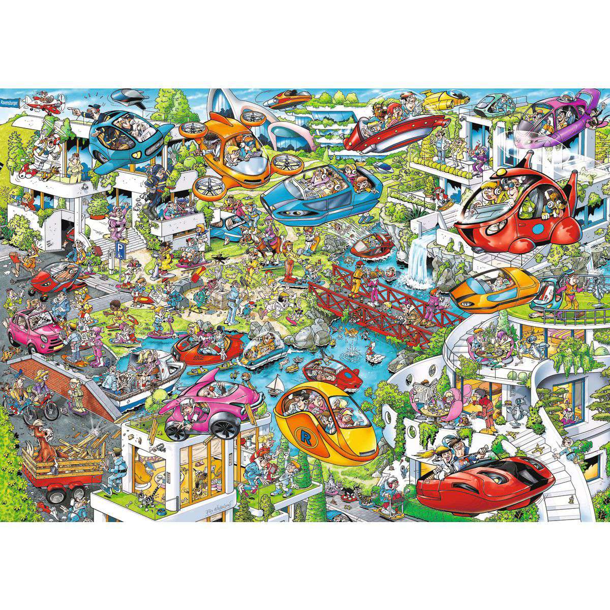 Rays Series Time Travel 4 1000 Piece Jigsaw