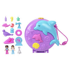 Polly Pocket Dolphin Rescue & Play Compact