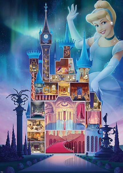 Disney Castle Collection: Cinderella 1000 Piece Jigsaw