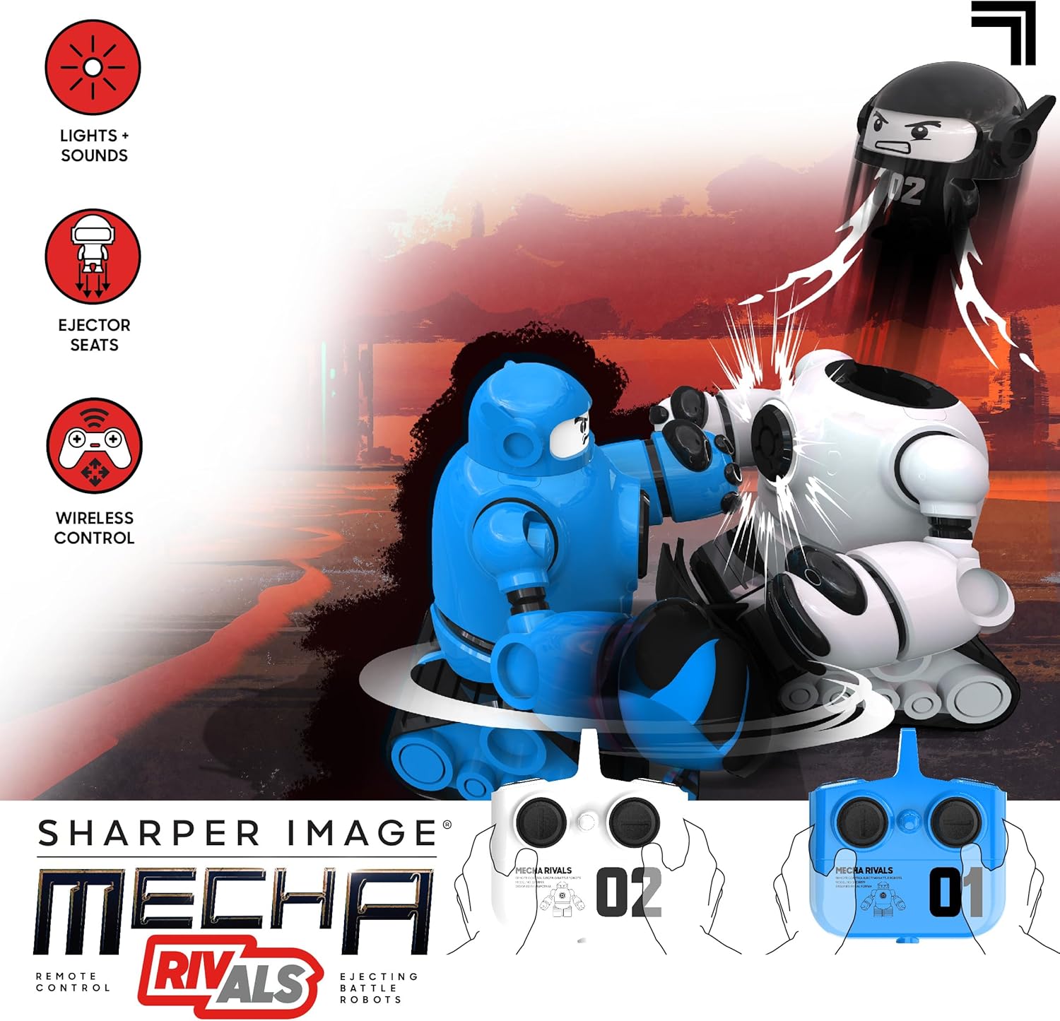 Sharper Image - R/C Mecha Rivals