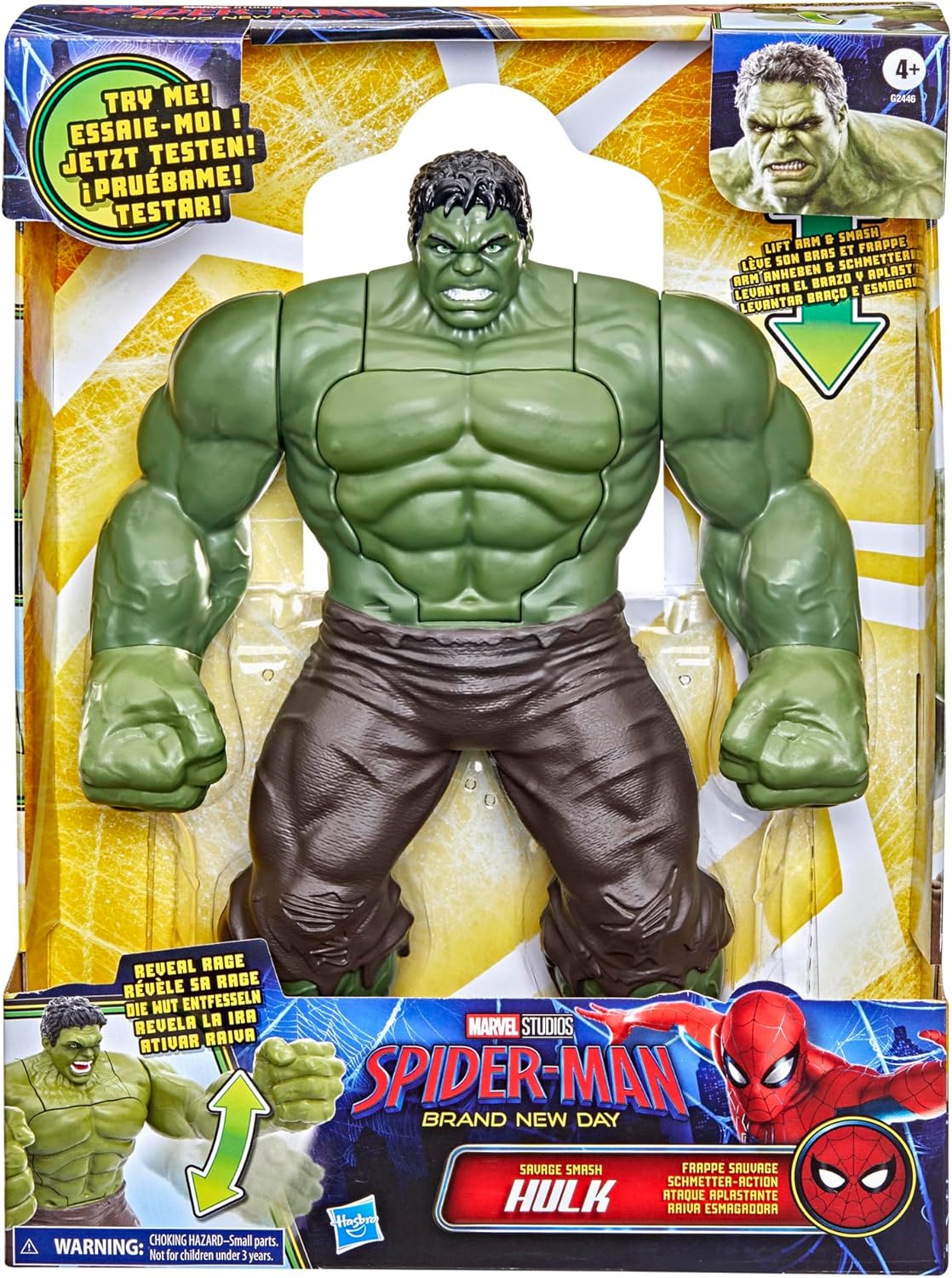 Spiderman Brand New Day Savage Smash Hulk