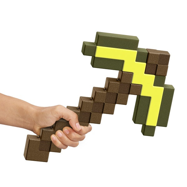 Minecraft Golden Pickaxe Toy 35cm