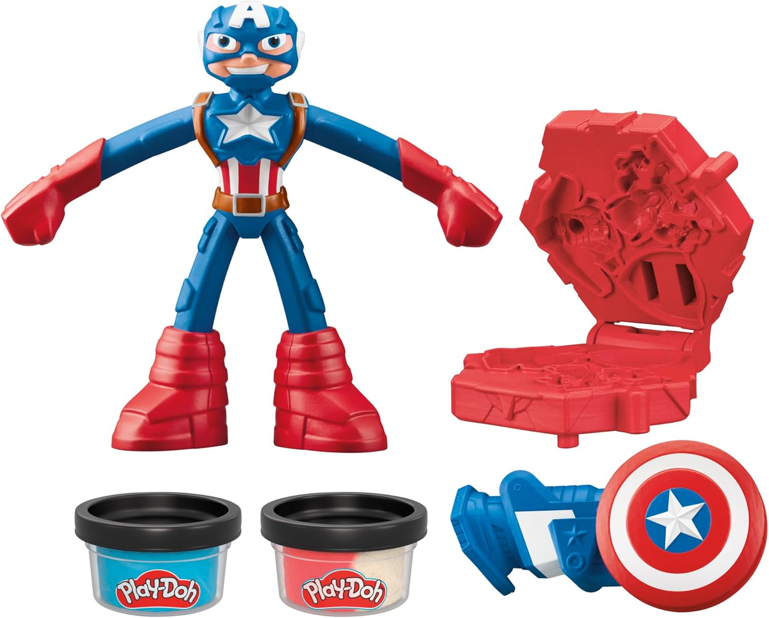 Play-Doh Marvel Captain America Stamping Shield