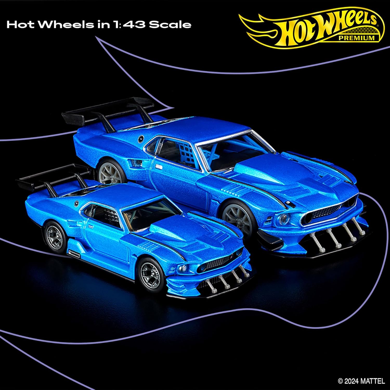 Hot Wheels Premium 69 Modified Ford Mustang