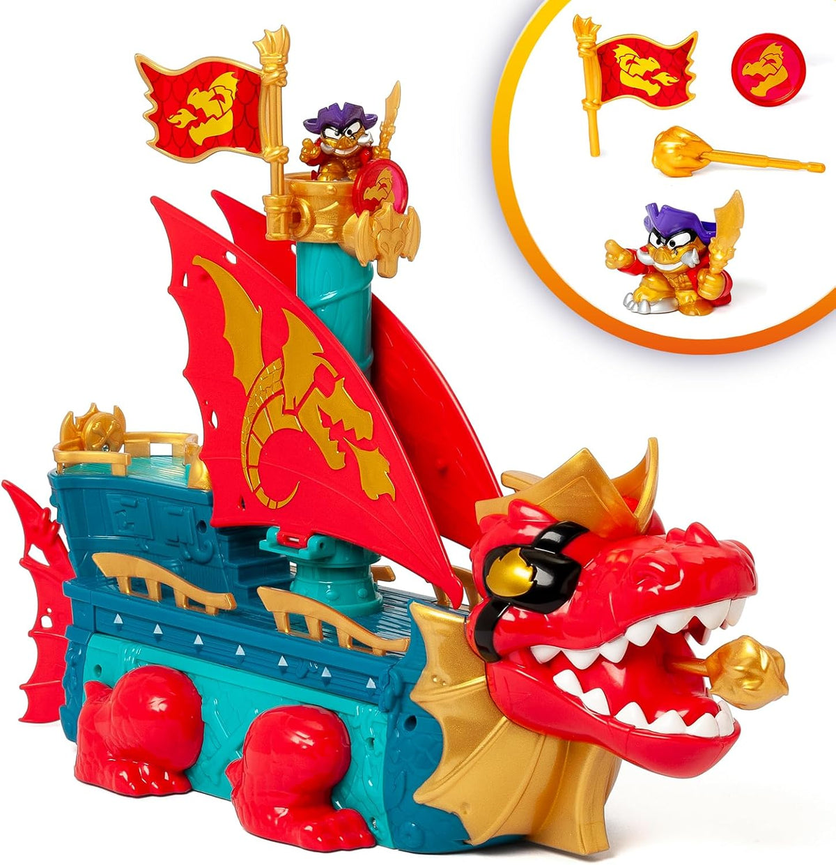 Super Things Piratix Dragon Ship