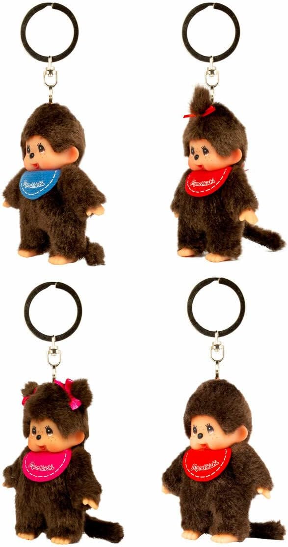 Monchhichi Mini Assorted Plush Keychain Dolls