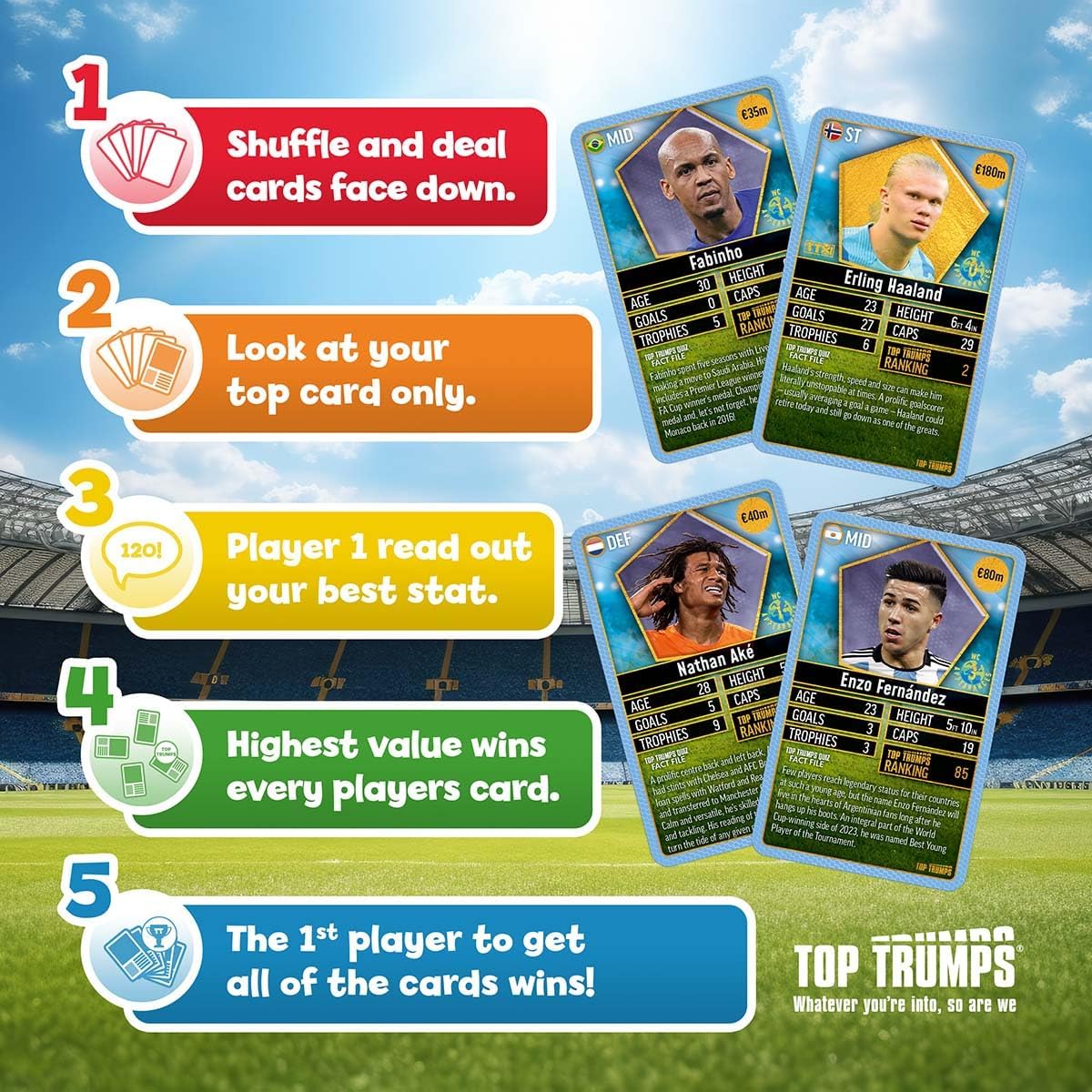 Top Trumps World Football Stars Volume 3