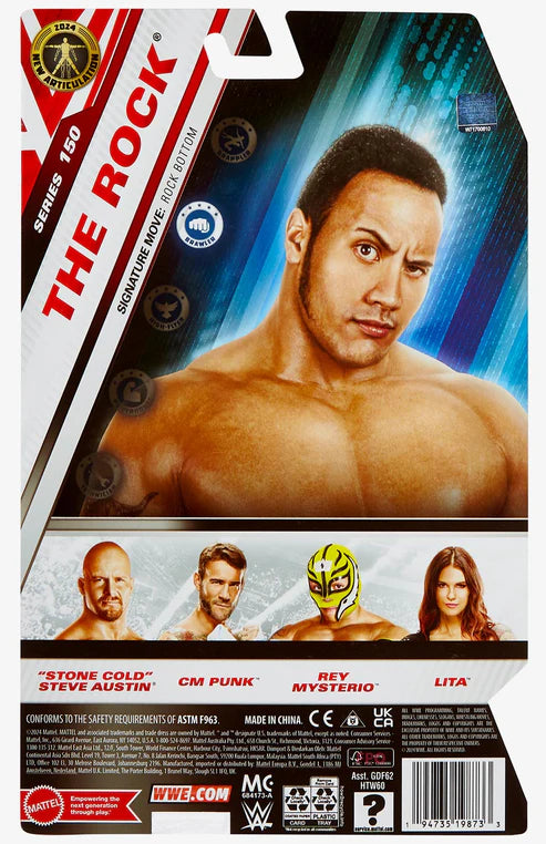 WWE Main Event Series 150 The Rock