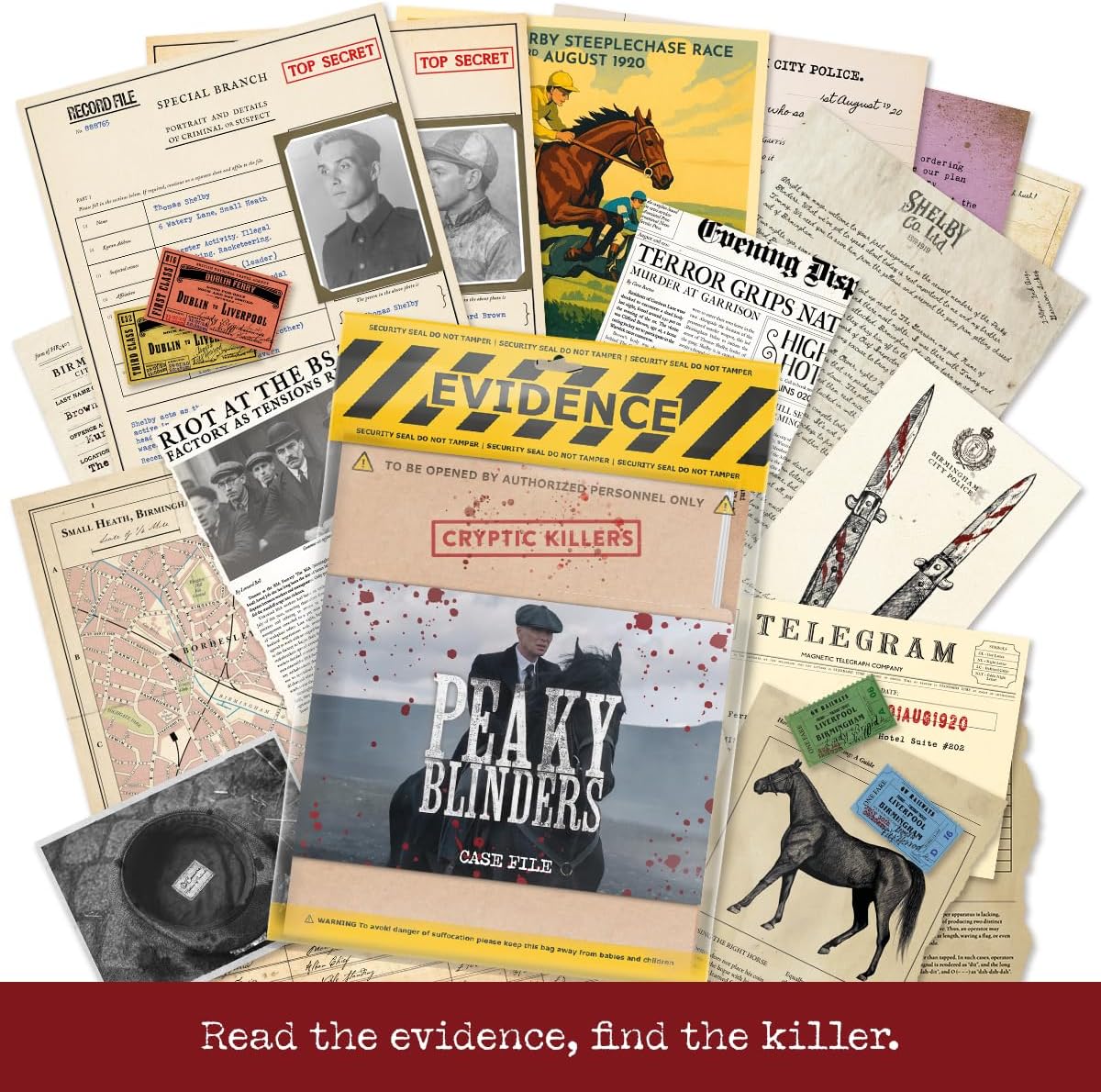 Cryptic Killers - Peaky Blinders Case File