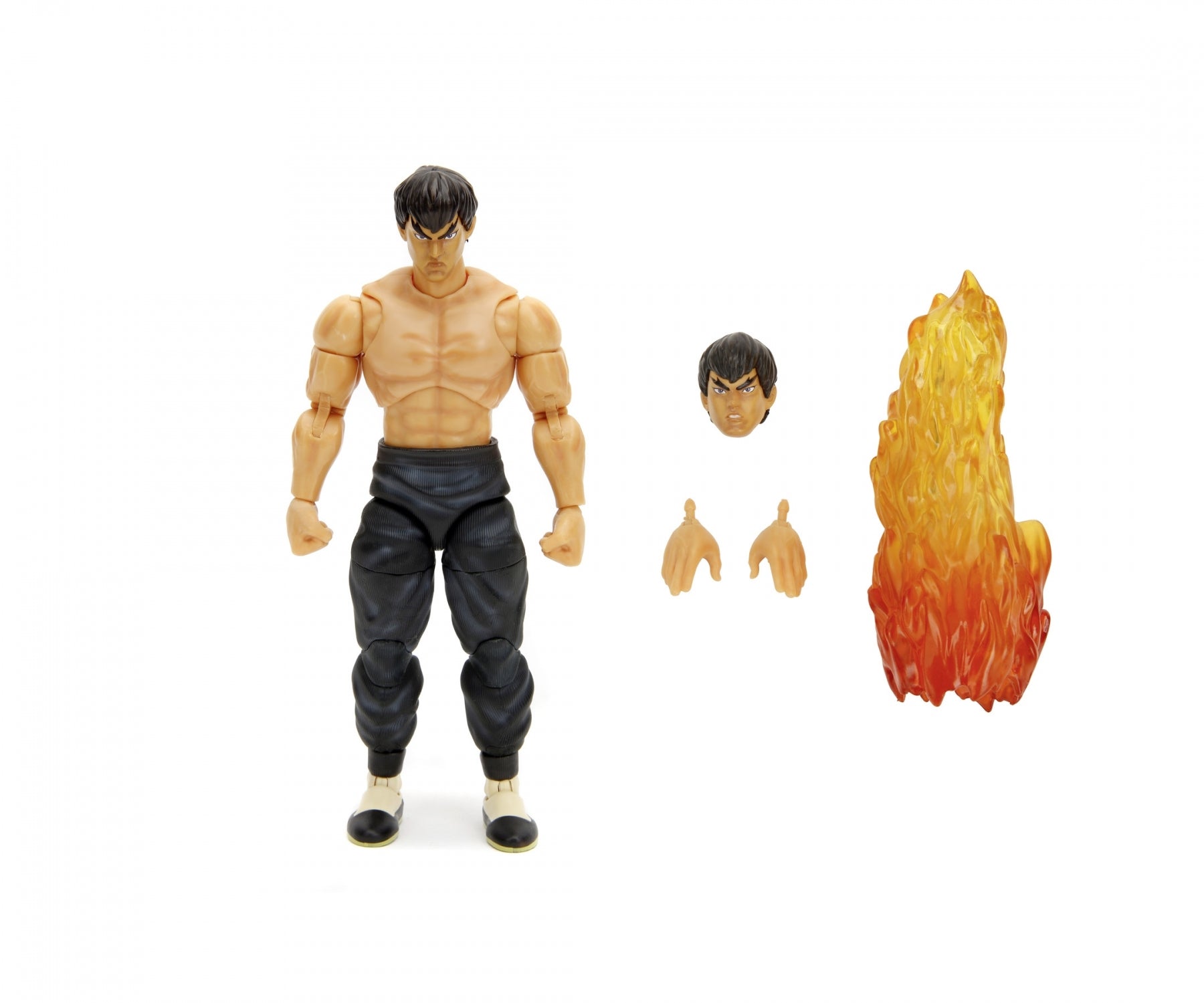 Jada Street Fighter II Fei Long 6" Action Figure